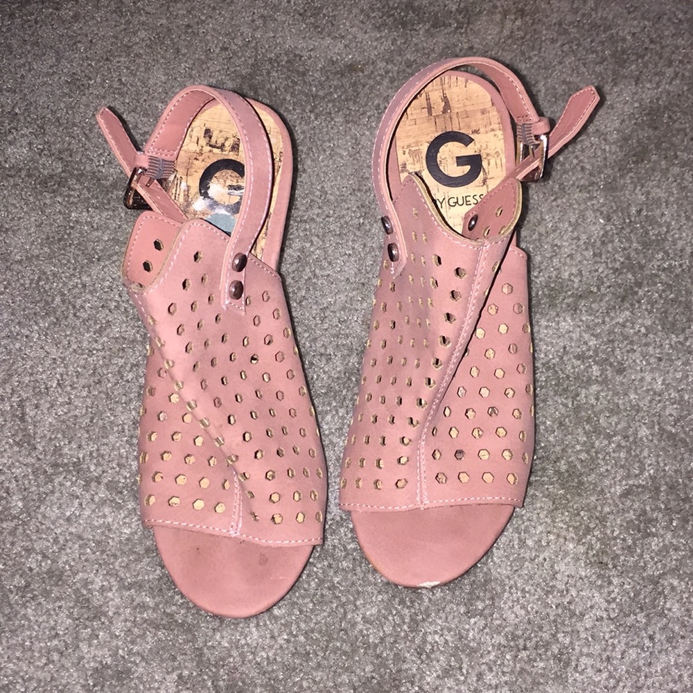 Pink heels